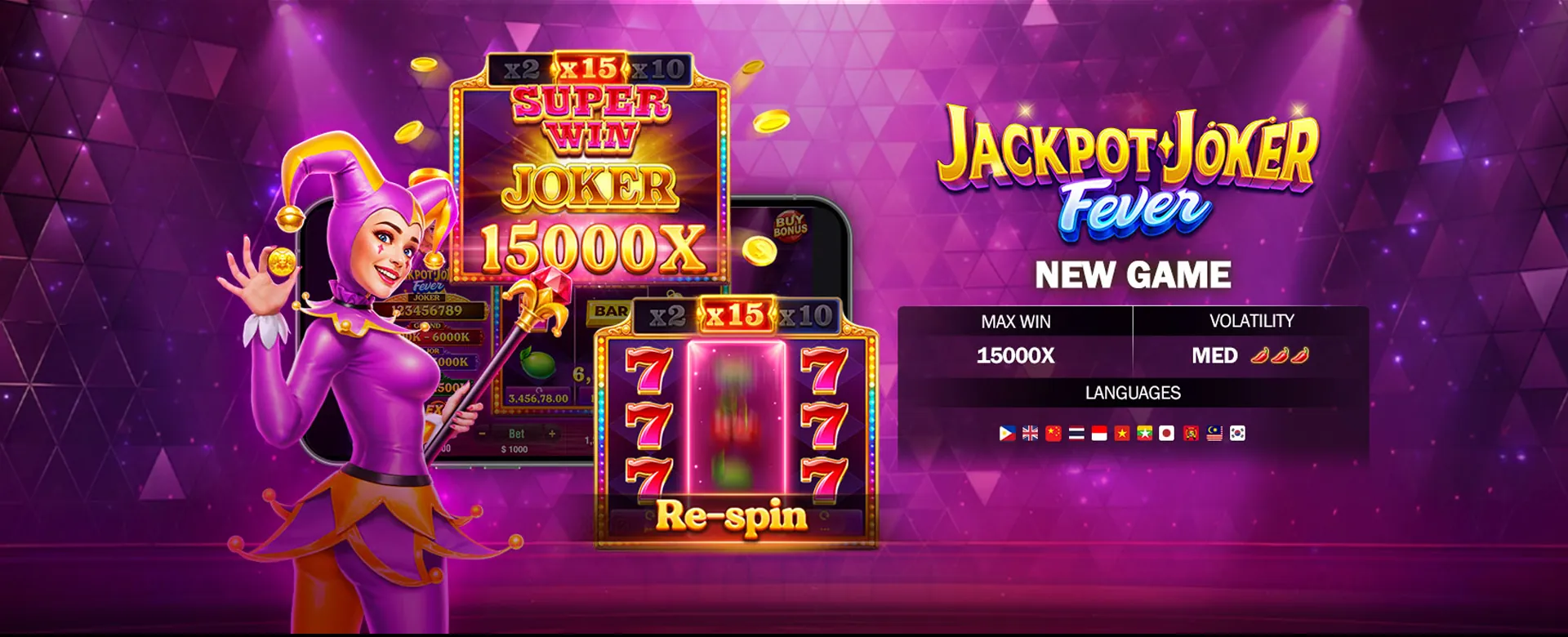 Represents the wide array of games available, including sports, live casino, slots, and poker.
